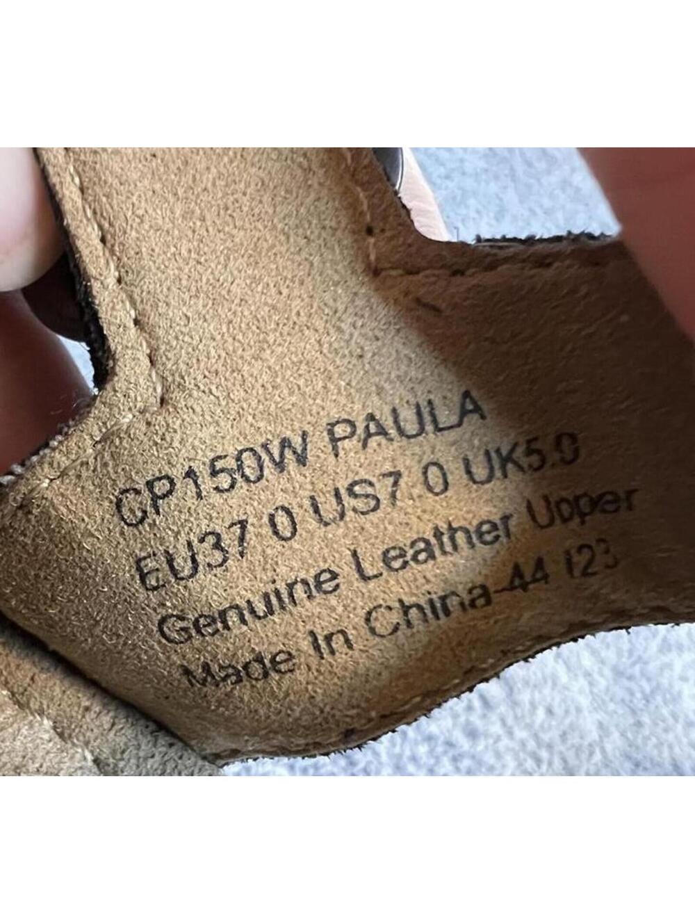 Aetrex Paula Leather Orthopedic Sandals | Comfort Core Boho | Size 7 / 37 - Picture 7 of 8